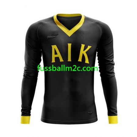 Fußballtrikots AIK 100 Jubiläum Heim Trikotsatz 2024 Langarm